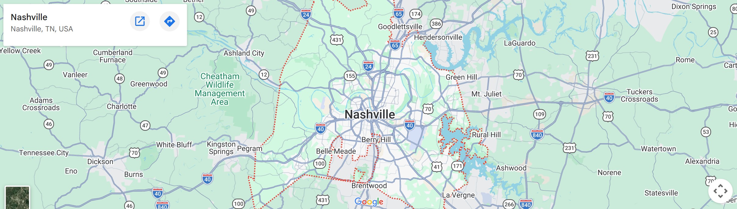 Air Medic Nashville - Air Duct Cleaning Services In Nashville - Map